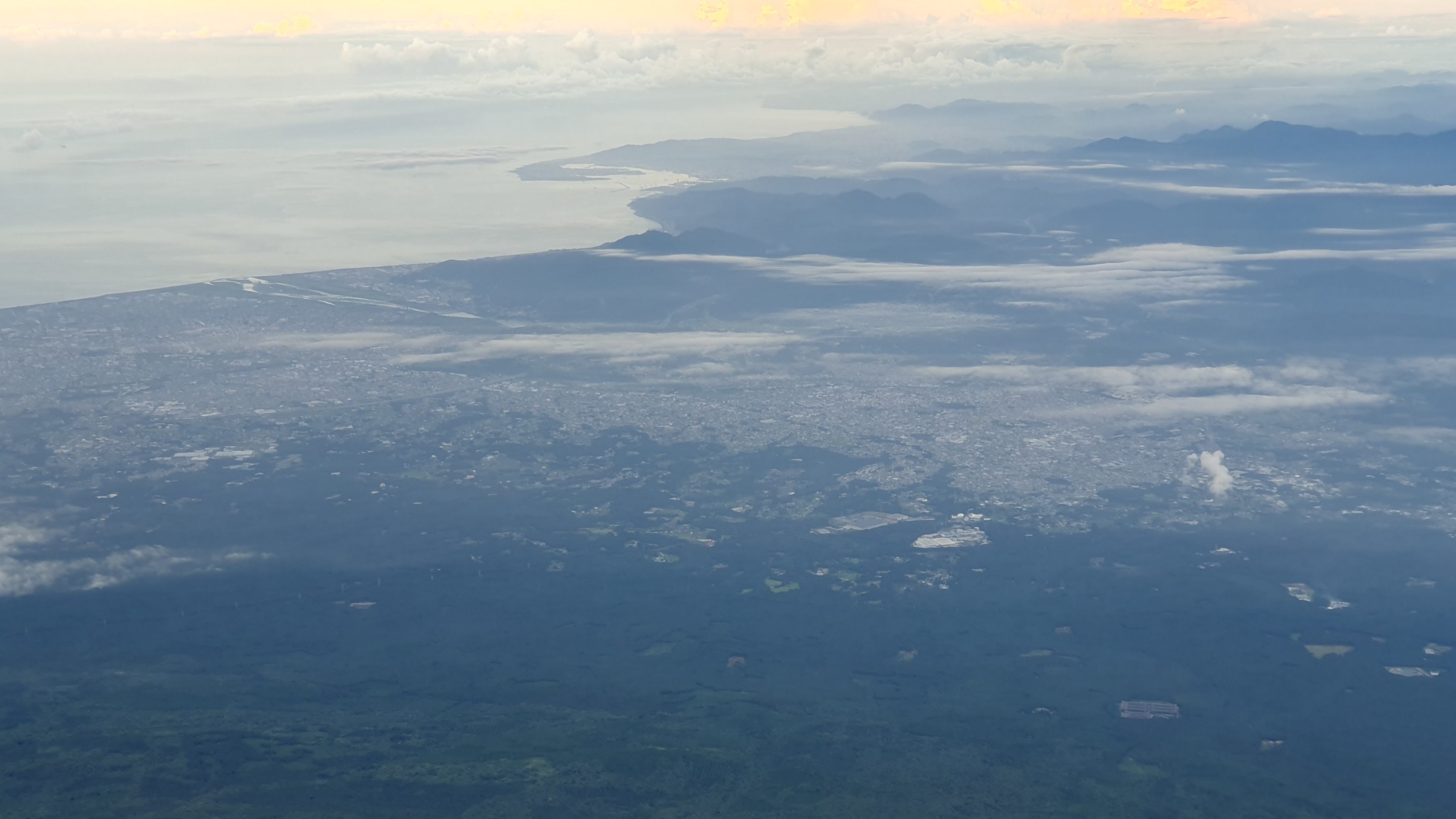 City view from Mt Fuji