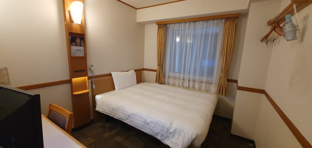 A Toyoko Inn hotel room.